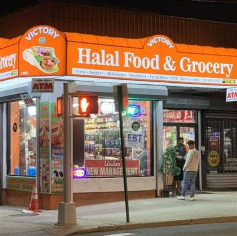 Looks not so great from outside being in a gas station but very clean inside and spacious too. . Halal grocery store near me